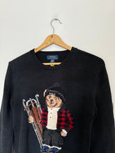 Charger l&#39;image dans la galerie, Pull Ralph Lauren Polo Bear brodé collector - S
