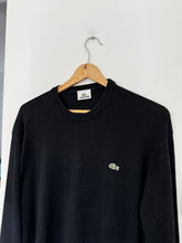 Charger l&#39;image dans la galerie, Pull Lacoste noir en coton - M
