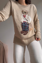 Charger l&#39;image dans la galerie, Pull Ralph Lauren Polo Bear brodé de collection - M
