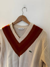 Upload image to gallery, Pull col V Lacoste en laine - XS
