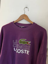 Upload image to gallery, Pull &quot;La Chemise Lacoste&quot; des années 80&#39; fabriqué en France - L
