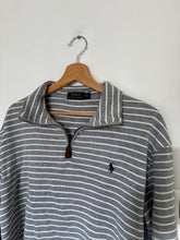 Upload image to gallery, Pull half zip Ralph Lauren à rayures - M
