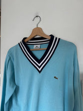 Upload image to gallery, Pull col V Lacoste en coton - M
