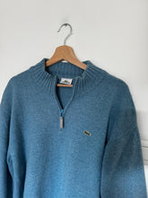 Charger l&#39;image dans la galerie, Pull half zip Lacoste en laine - XL
