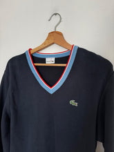 Charger l&#39;image dans la galerie, Pull col V Lacoste Live en coton - L
