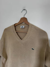 Charger l&#39;image dans la galerie, Pull col V Lacoste en coton - L
