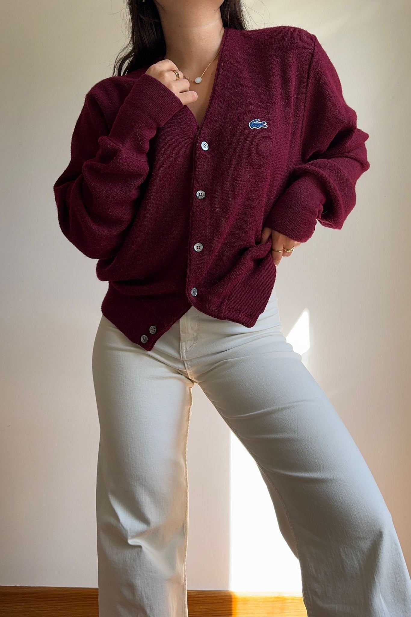 Gilet Lacoste des années 70'- M