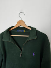 Charger l&#39;image dans la galerie, Pull half zip Ralph Lauren en coton - M
