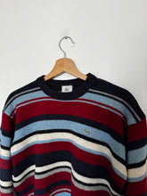 Charger l&#39;image dans la galerie, Pull Lacoste à rayures en pure laine vierge - M
