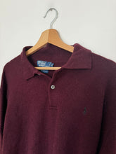 Charger l&#39;image dans la galerie, Pull Ralph Lauren style polo en laine d&#39;agneau - XL

