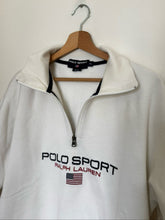 Charger l&#39;image dans la galerie, Pull half zip Ralph Lauren collection &quot;Polo sport&quot; - XL
