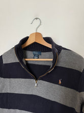 Charger l&#39;image dans la galerie, Pull half zip Ralph Lauren à rayures - XS
