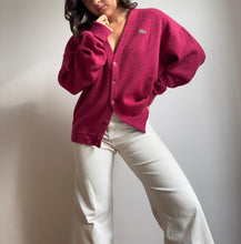 Charger l&#39;image dans la galerie, Gilet Lacoste en laine fabriqué en France des années 80 - L
