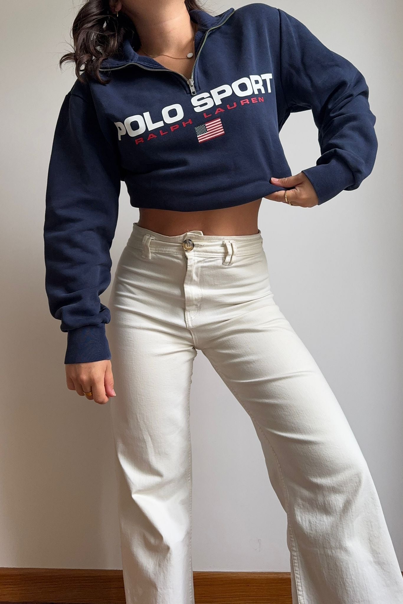 Pull half zip Ralph Lauren collection Polo Sport - S