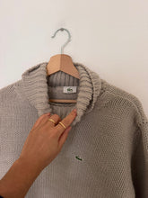 Charger l&#39;image dans la galerie, Pull col roulé Lacoste en grosse maille - L
