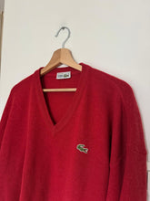 Charger l&#39;image dans la galerie, Pull col V Lacoste fabriqué en France - L
