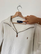 Charger l&#39;image dans la galerie, Pull half zip Ralph Lauren en coton - L
