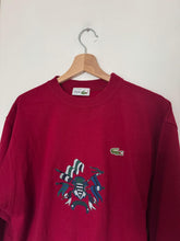 Charger l&#39;image dans la galerie, Pull Lacoste brodé fabriqué en France dans les années 80&#39; - L
