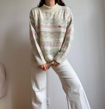 Upload image to gallery, Pull Lacoste au col cheminé à motifs fabriqué en France - M
