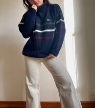 Charger l'image dans la galerie, Pull col roulé Lacoste en grosse maille côtelée - M
