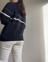 Charger l'image dans la galerie, Pull col roulé Lacoste en grosse maille côtelée - M
