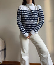 Charger l'image dans la galerie, Pull Ralph Lauren au col cheminé print all over - M
