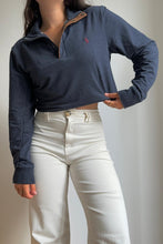 Upload image to gallery, Pull col half zip Ralph Lauren en coton - S
