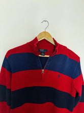 Charger l&#39;image dans la galerie, Pull half zip Ralph Lauren en coton - S
