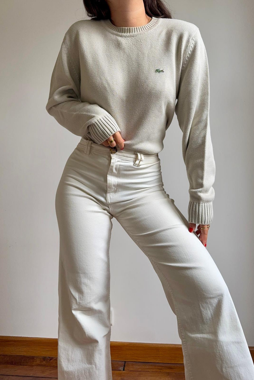 Pull Lacoste en coton - L