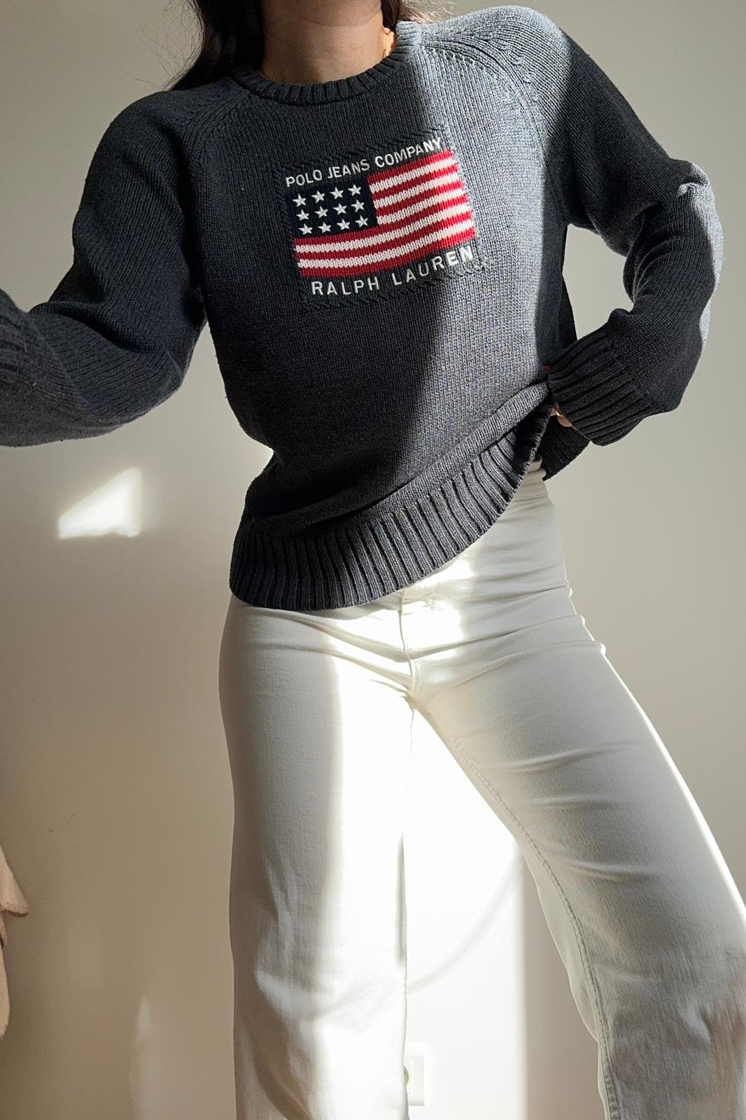 Pull Ralph Lauren collection American Flag - L