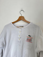 Upload image to gallery, Pull col à boutons Lacoste brodé des années 80&#39; - XS
