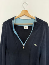 Charger l&#39;image dans la galerie, Pull half zip Lacoste en coton - XL

