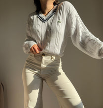 Upload image to gallery, Pull Lacoste à la maille tressée - XL
