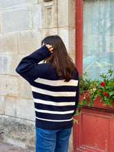 Charger l'image dans la galerie, Pull half zip Lacoste en grosse maille - L
