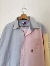 Upload image to gallery, Chemise Tommy Hilfiger patchwork rayé - XL
