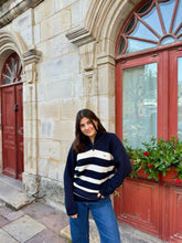 Charger l'image dans la galerie, Pull half zip Lacoste en grosse maille - L
